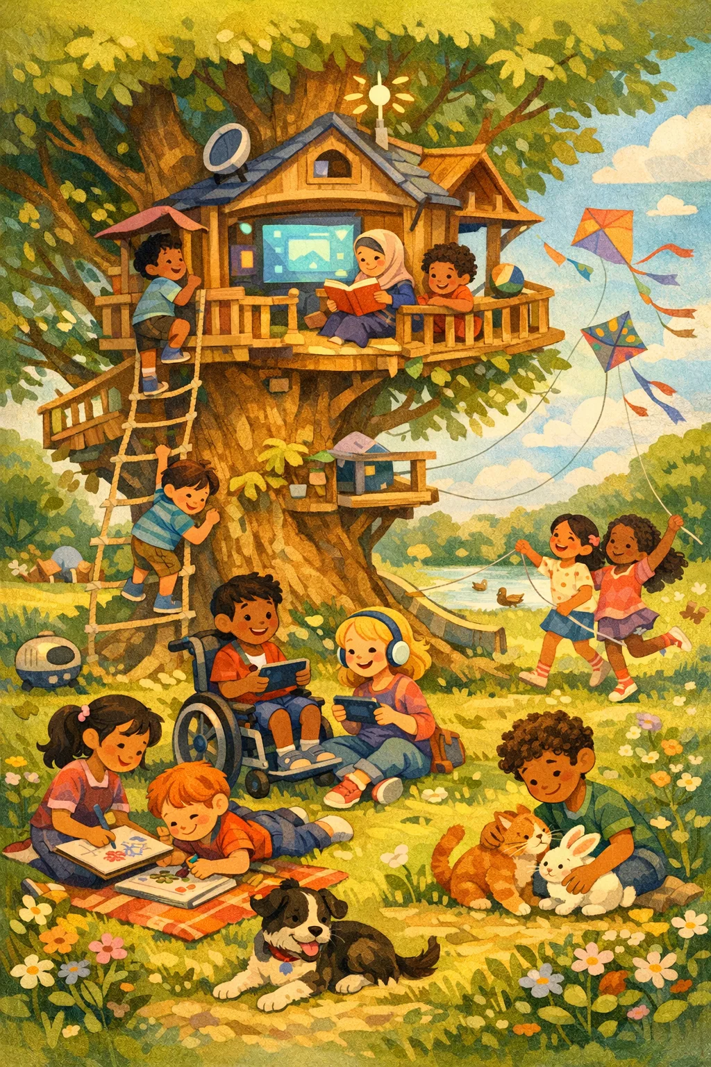 Children's Internet project artwork.