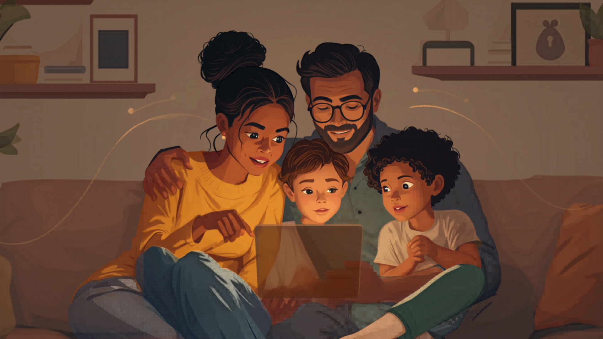 Kids Internet Safety artwork for FaithCheltenham.com.